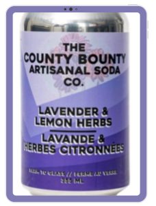 can of lavender lemon soda